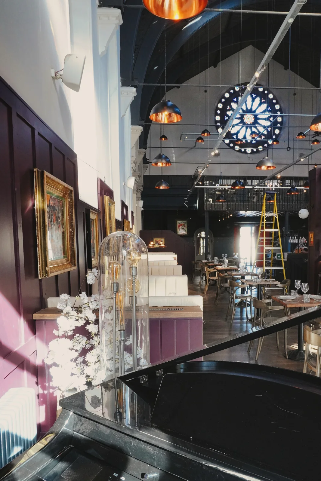 A view across Luka’s dining room